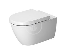 Duravit Darling New - Závesné WC, s HygieneGlaze, biela