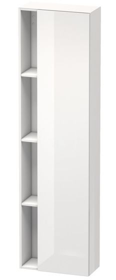 Duravit DuraStyle - Skrinka vysoká 1800x500x240 mm, pravá, lesklá biela