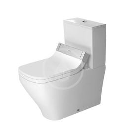 Duravit DuraStyle - WC kombi misa pre SensoWash, Vario odpad, s HygieneGlaze, alpská biela