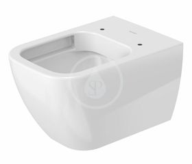 Duravit Happy D.2 - Závesné WC, Rimless, HygieneGlaze, biela