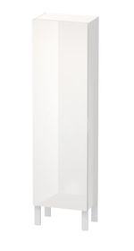Duravit L-Cube - Skrinka vysoká 1320x400x243 mm, ľavá, lesklá biela