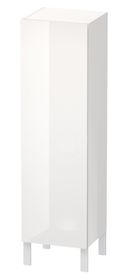Duravit L-Cube - Skrinka vysoká 1320x400x363 mm, ľavá, lesklá biela