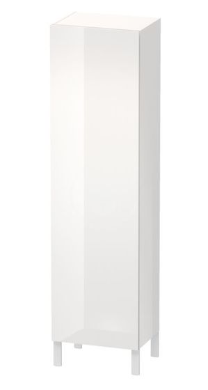 Duravit L-Cube - Skrinka vysoká 1760x500x363 mm, ľavá, lesklá biela