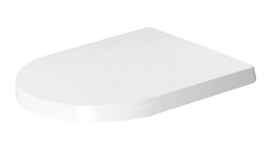 Duravit ME by Starck - WC doska Compact, biela/matná biela