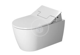 Duravit ME by Starck - Závesné WC pre bidetovú dosku SensoWash, s WonderGliss, alpská biela