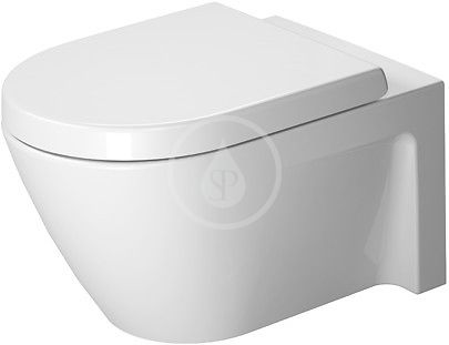 Duravit Starck 2 - Závesné WC, WonderGliss, biela