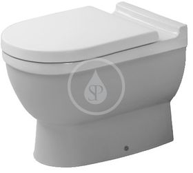 Duravit Starck 3 - Stojace WC, biela