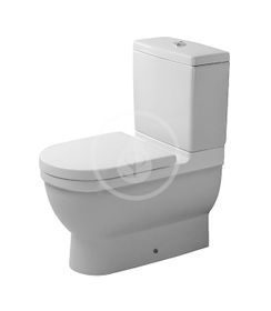 Duravit Starck 3 - WC kombi misa, Vario odpad, s HygieneGlaze, alpská biela