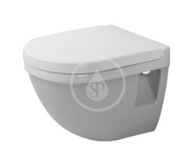 Duravit Starck 3 - Závesné WC, s HygieneGlaze, biela