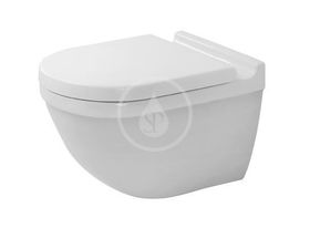 Duravit Starck 3 - Závesné WC, Rimless, HygieneGlaze, biela