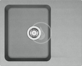 Franke Orion - Tectonitový drez OID 611-62, 620x500 mm, sivá