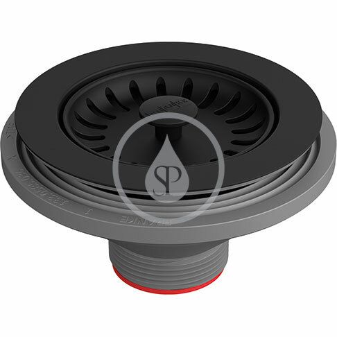 Franke Príslušenstvo - Sitkový ventil Colorline, matná čierna