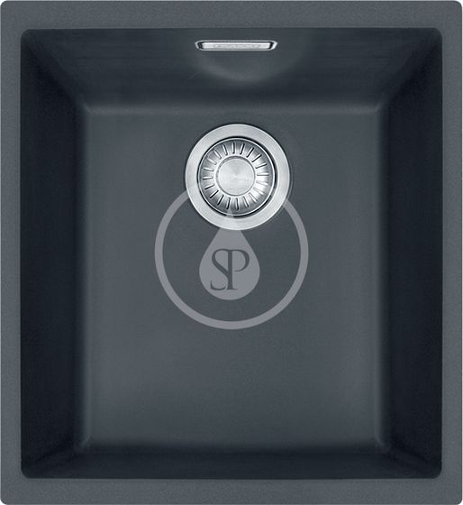 Franke Sirius - Tectonitový drez SID 110-34, 365x440 mm, čierna
