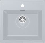 Franke Sirius - Tectonitový drez SID 610, 560x530 mm, biela