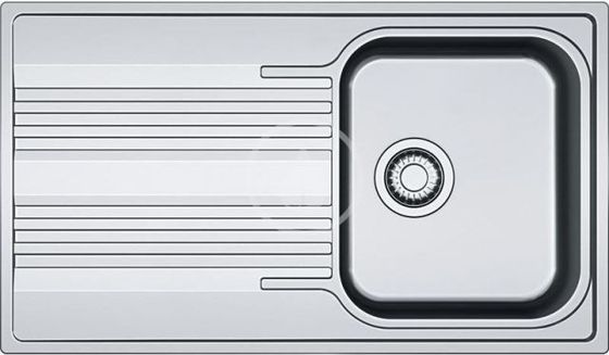 Franke Smart - Drez SRX 611-86 z nehrdzavejúcej ocele, 860x500 mm