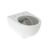 Geberit Selnova Compact - Závesné WC, 490x355 mm, Rimfree, biela