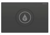 Geberit Sigma10 - Elektronické ovládanie splachovania, batériové napájanie, čierna