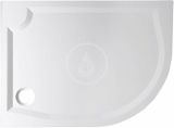 Gelco Vaničky - Sprchová vanička RIVA, 1200x900 mm, ľavá, biela