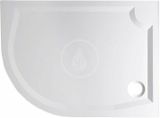 Gelco Vaničky - Sprchová vanička RIVA, 1200x900 mm, pravá, biela