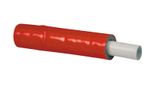 Giacomini plasthliníková rúrka PE-Xb/Al/PE-Xb 32×3 mm v červenej izolácii 10 mm, 25 m