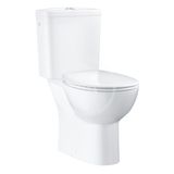 Grohe Bau Ceramic - WC kombi set s nádržkou a WC doskou SoftClose, Rimless, alpská biela