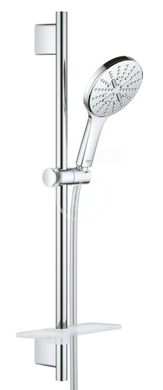 Grohe Rainshower SmartActive - Súprava sprchovej hlavice 130 9,5 l/min, 3 prúdy, tyče 600 mm a hadice, chróm