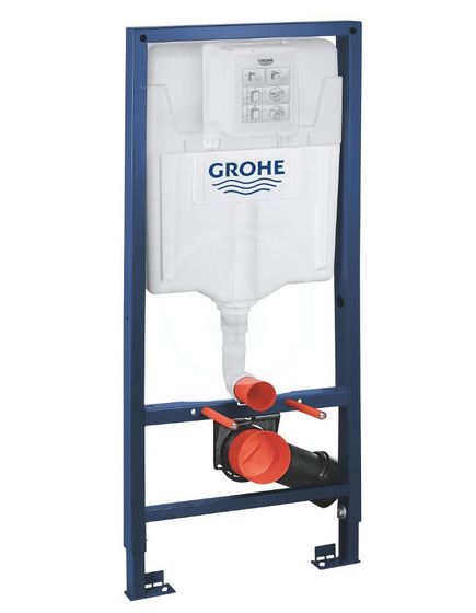 Grohe Rapid SL - Predstenový inštalačný set na závesné WC