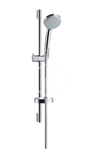 Hansgrohe Croma 100 - Set sprchovej hlavice, 4 prúdy, tyče 0,65 m a hadice, chróm