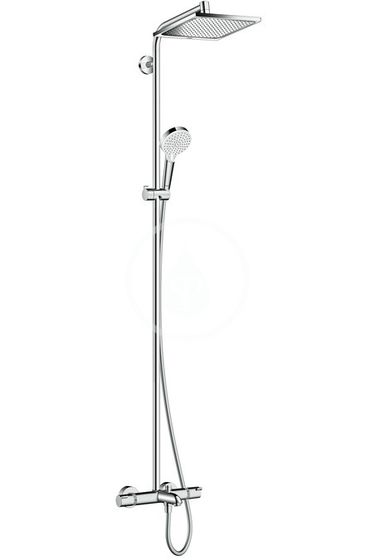 Hansgrohe Crometta - Set Showerpipe E 240 s vaňovým termostatom, 2 prúdy, chróm