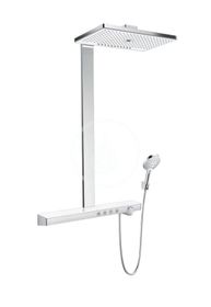 Hansgrohe Rainmaker Select - Sprchový set Showerpipe 460 s termostatom, 3 prúdy, biela/chróm