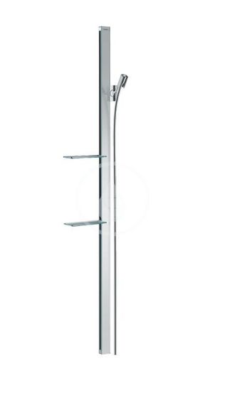 Hansgrohe Unica'E - Sprchová tyč 1500 mm, so sprchovou hadicou, chróm