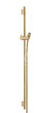 Hansgrohe Unica'S - Sprchová tyč 900 mm so sprchovou hadicou, kefovaný bronz