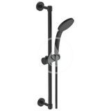 Ideal Standard Idealrain - Set sprchovej hlavice, tyče a hadice, čierna