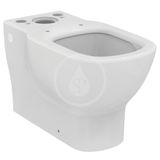 Ideal Standard Tesi - WC kombi misa, spodný/zadný odpad, AquaBlade, biela