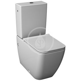 Jika Cubito Pure - WC kombi misa, 670x360x430 mm, Vario odpad, biela