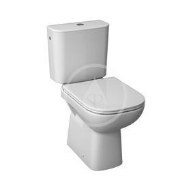 Jika Deep - WC Kombi vrátane nádržky, 650x360x430 mm, spodný odpad, biela
