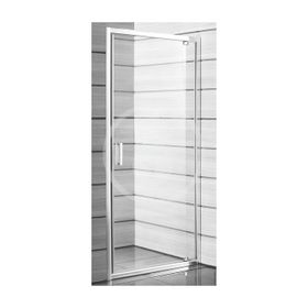 Jika Lyra plus - Sprchové dvere pivotové Ľ/P, 800x1900, biela/transparentné sklo