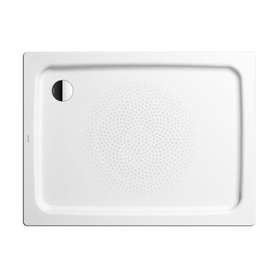 Kaldewei Ambiente - Obdĺžniková sprchová vanička Duschplan 547-2, 700x900 mm, biela – sprchová vanička, antislip, polystyrénový nosič