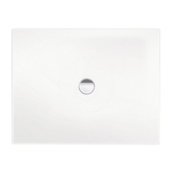 Kaldewei Ambiente - Obdĺžniková sprchová vanička Scona 914-1, 800x1000 mm, bez polystyrénového nosiča, biela