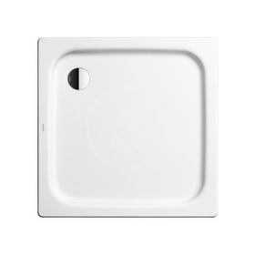 Kaldewei Ambiente - Štvorcová sprchová vanička Duschplan 392-1, 1000x1000 mm, Perl-Effekt, bez polystyrénového nosiča, biela