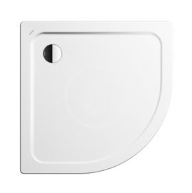 Kaldewei Ambiente - Štvrťkruhová sprchová vanička Arrondo 870-1, 900x900 mm, bez polystyrénového nosiča, biela
