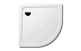 Kaldewei Ambiente - Štvrťkruhová sprchová vanička Arrondo 870-2, 900x900 mm, antislip, polystyrénový nosič, biela