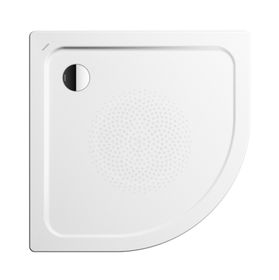 Kaldewei Ambiente - Štvrťkruhová sprchová vanička Arrondo 880-2, 900x900 mm, antislip, polystyrénový nosič, biela