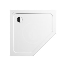 Kaldewei Avantgarde - Päťuholníková sprchová vanička Cornezza 670-1, 900x900 mm, Perl-Effekt, bez polystyrénového nosiča, biela