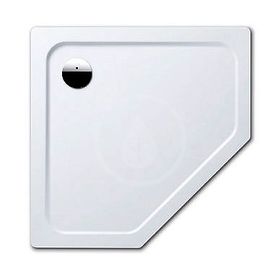 Kaldewei Avantgarde - Päťuholníková sprchová vanička Cornezza 672-1, 1000x1000 mm, biela – sprchová vanička, bez polystyrénového nosiča