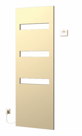 Isan Melody E-Cult kúpeľňový radiátor elektrický 1765x606mm antické zlato