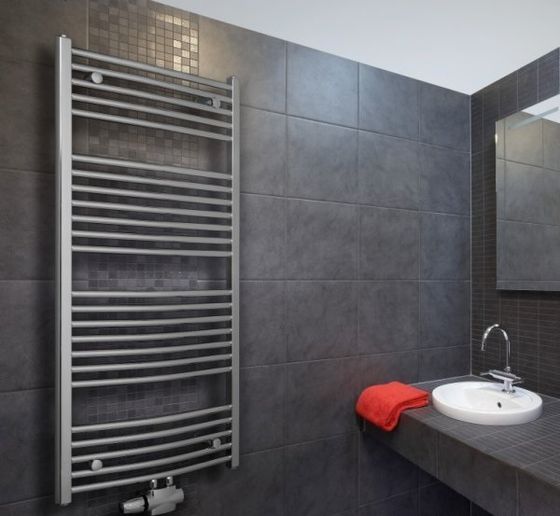 Korado kúpeľňový radiátor Koralux Rondo Exclusive-M 600x1500mm chróm