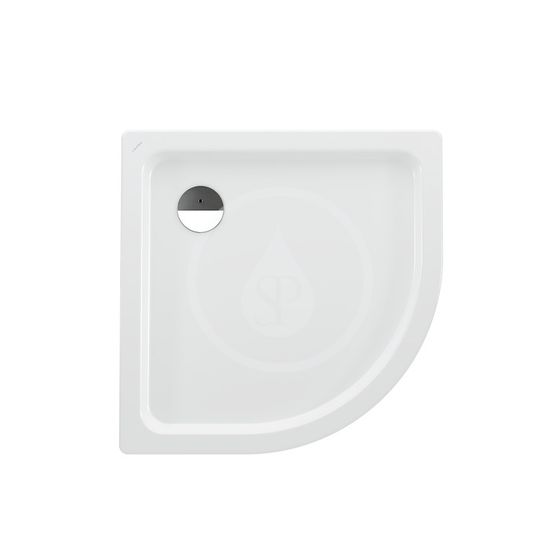 Laufen Platina - Sprchová vanička s protihlukovými podložkami, 900x900 mm, biela