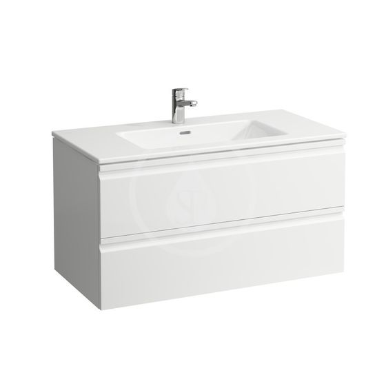 Laufen Pro S - Skrinka s umývadlom, 1000 mm x 500 mm, farba biela lesk