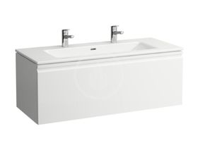 Laufen Pro S - Skrinka s umývadlom, 1200x530x500 mm, 1 zásuvka, lesklá biela